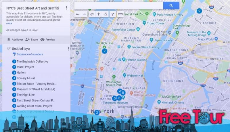 11 Lugares para Arte Callejero y Graffiti en NYC 11 Lugares para Arte Callejero y Graffiti en NYC