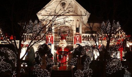 Dyker Heights Luces de Navidad de Brooklyn Mapa y Guía