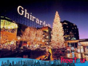Ghirardelli 300x223 - Echa un vistazo a las mejores luces de Navidad de San Francisco