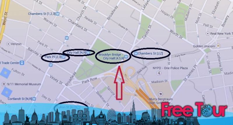 LMandBrooklynMap small - Mapa y Guías de los Barrios de la Ciudad de Nueva York