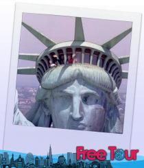 Statue of Liberty Crown Banner - El ferry a la Estatua de la Libertad y Ellis Island