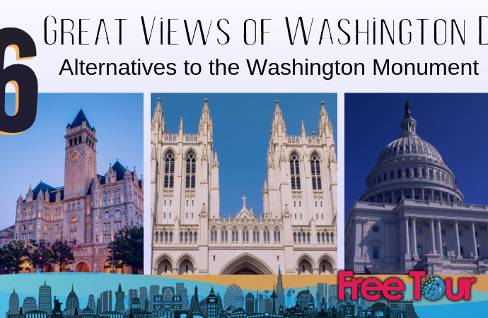 Alternativas a la vista del monumento a Washington