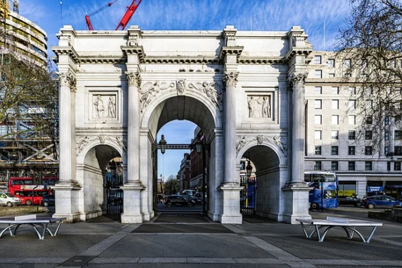 Arco de mármol en Londres