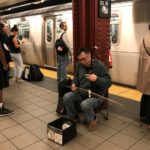 Artistas callejeros de la ciudad de Nueva York y música del metro