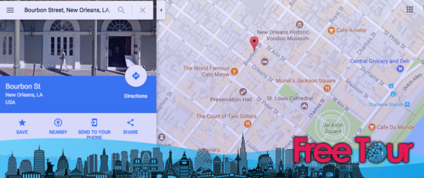 Bourbon Street en Nueva Orleans Bourbon Street en Nueva Orleans