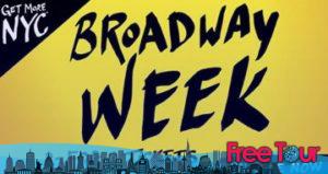 broadwayweek 300x159 - Cómo conseguir boletos baratos para Broadway