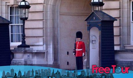 Cambio de guardia en el Palacio de Buckingham