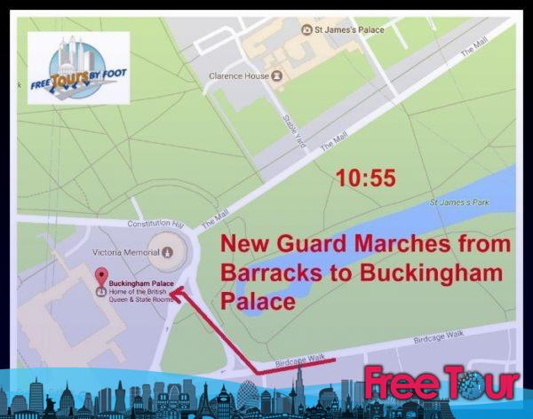 Cambio de guardia en el Palacio de Buckingham