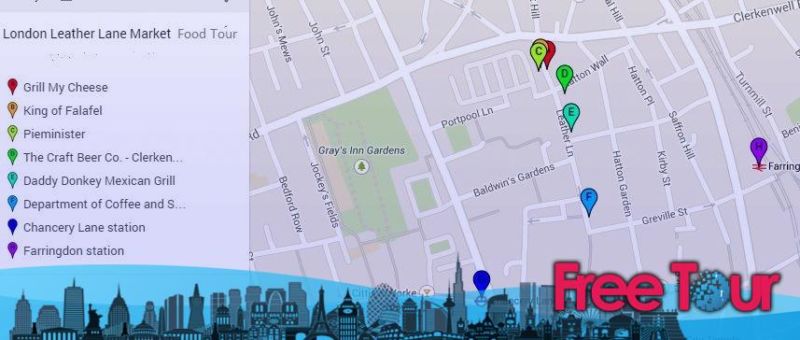 Central London Food Tour | Mercado de Leather Lane Central London Food Tour | Mercado de Leather Lane