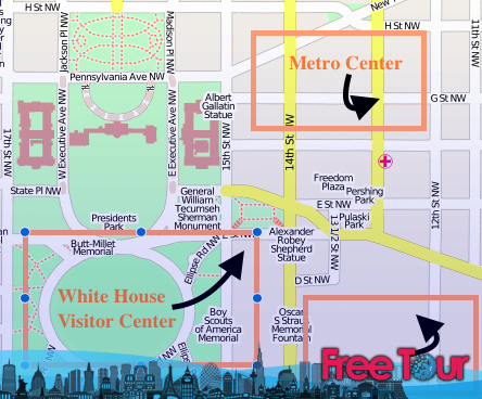 centro de visitantes de la casa blanca - Centro de Visitantes de la Casa Blanca