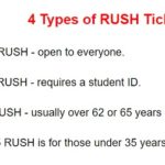 Cómo conseguir boletos para Broadway Rush Cómo conseguir boletos para Broadway Rush