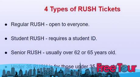 Cómo conseguir boletos para Broadway Rush Cómo conseguir boletos para Broadway Rush