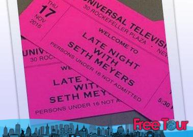Cómo conseguir entradas para ver Late Night With Seth Meyers