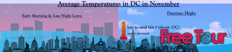¿Cómo es el clima en Washington, DC en noviembre? ¿Cómo es el clima en Washington, DC en noviembre?