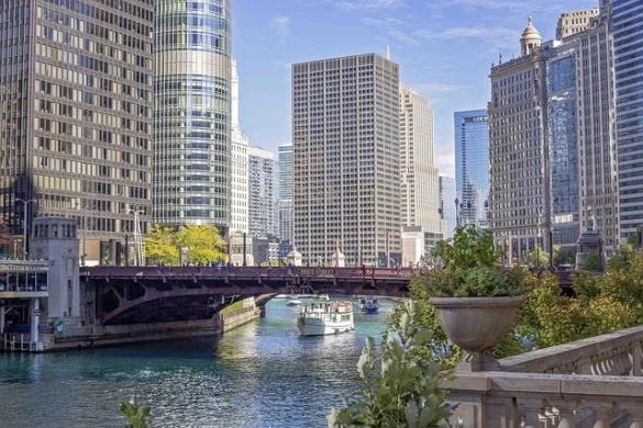 ¿Cuál es el tiempo en Chicago en agosto?