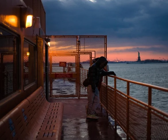 El ferry desde Staten Island - Un ferry gratuito desde la Estatua de la Libertad