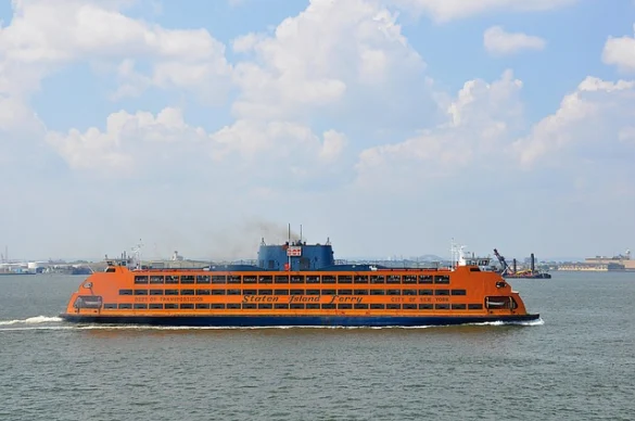 El ferry desde Staten Island - Un ferry gratuito desde la Estatua de la Libertad