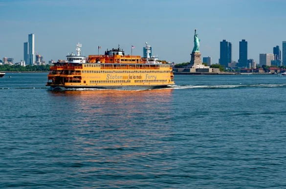 El ferry desde Staten Island - Un ferry gratuito desde la Estatua de la Libertad