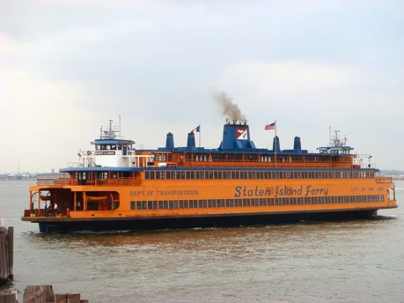 El ferry desde Staten Island - Un ferry gratuito desde la Estatua de la Libertad