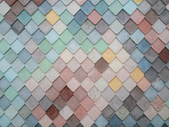 El hombre mosaico de la ciudad de Nueva York Jim Powers