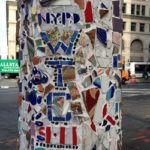 El hombre mosaico de la ciudad de Nueva York Jim Powers