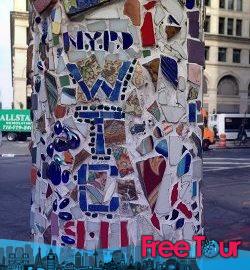 El hombre mosaico de la ciudad de Nueva York Jim Powers El hombre mosaico de la ciudad de Nueva York Jim Powers