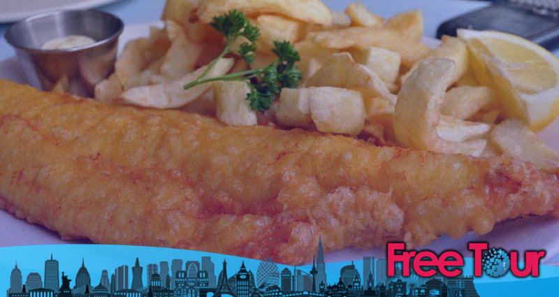 El mejor pescado y papas fritas en Londres