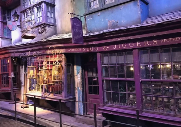El verdadero callejón Diagon