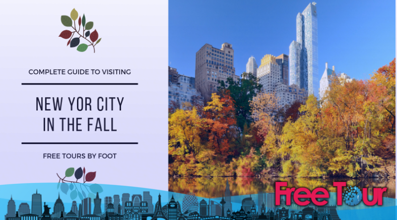 Guía de la ciudad de Nueva York en el otoño