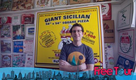 Hablando de pizza neoyorquina con Scott Wiener Hablando de pizza neoyorquina con Scott Wiener