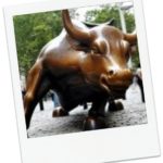 La estatua del Toro de Carga de Nueva York La estatua del Toro de Carga de Nueva York