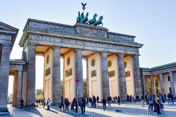 La Puerta de Brandenburgo en Berlín