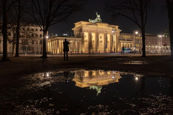 La Puerta de Brandenburgo en Berlín