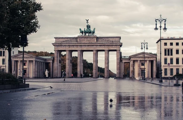 La Puerta de Brandenburgo en Berlín