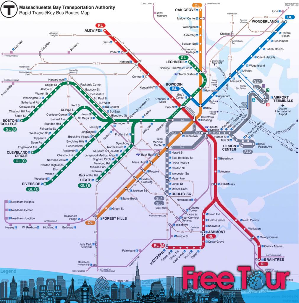 la t el metro de boston 1011x1024 - La T: El metro de Boston