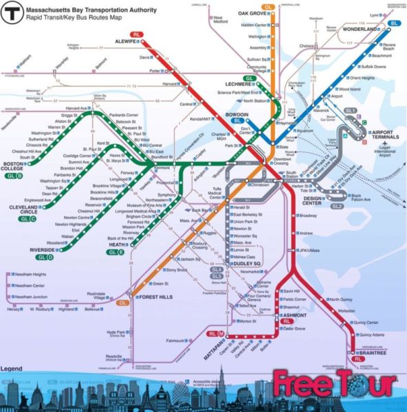 La T: El metro de Boston La T: El metro de Boston