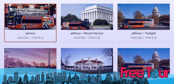 Las 12 mejores excursiones en autobús a Washington, DC