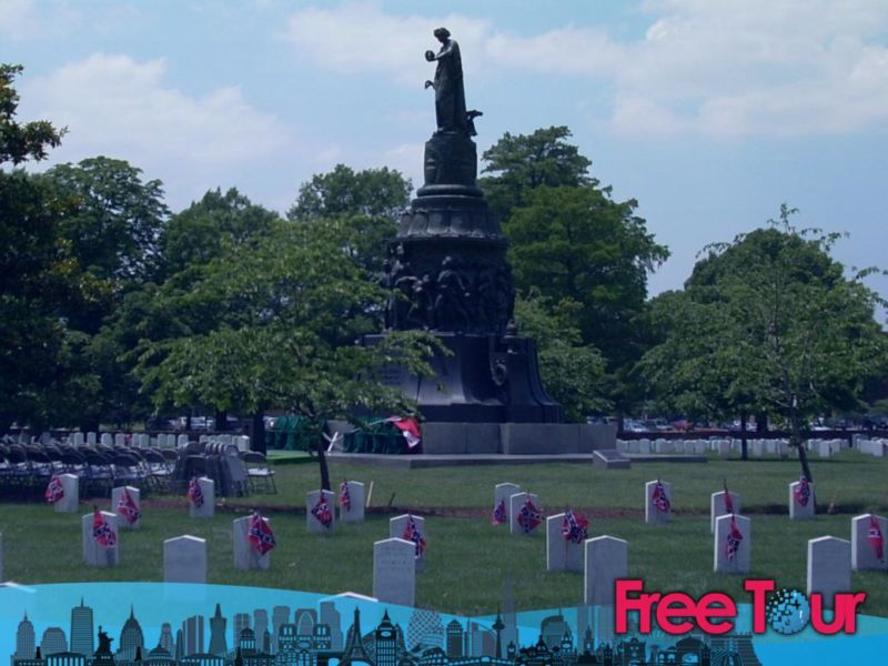 Los confederados enterrados en el Cementerio Nacional de Arlington Los confederados enterrados en el Cementerio Nacional de Arlington