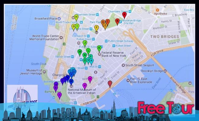 Mapas del Bajo Manhattan Mapas del Bajo Manhattan