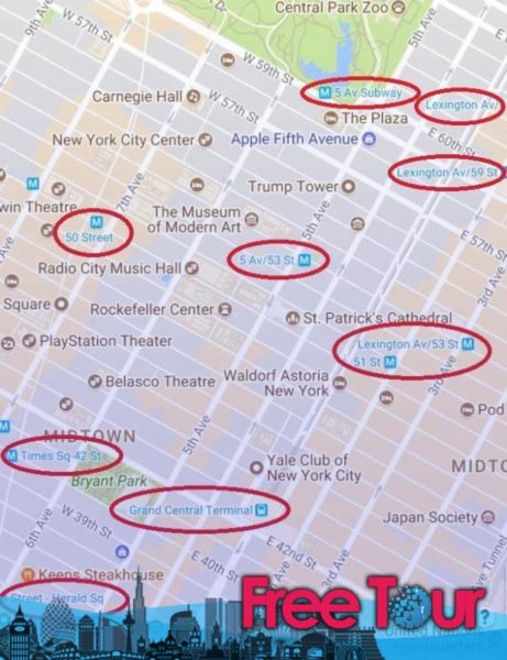 Más de 50 cosas que hacer en Midtown Manhattan Más de 50 cosas que hacer en Midtown Manhattan