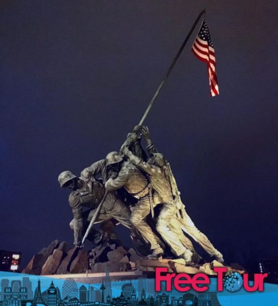 memorial de guerra del cuerpo de marines memorial de iwo jima 2 - Memorial de Guerra del Cuerpo de Marines | Memorial de Iwo Jima