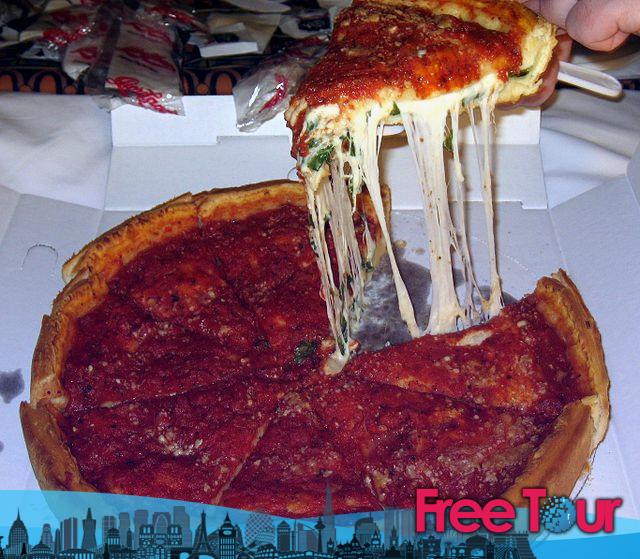 Pizza de Plato Estilo Chicago Pizza de Plato Estilo Chicago