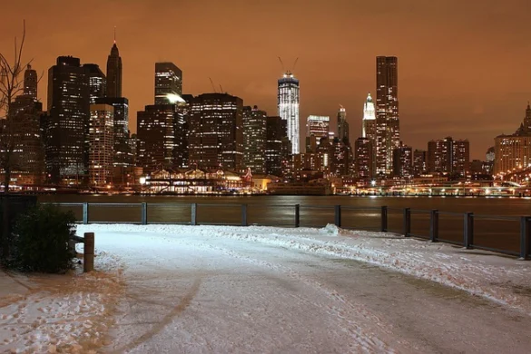 ¿qué tiempo hace en Nueva York en diciembre?