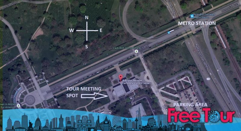 Seguridad del Cementerio Nacional de Arlington y Punto de Encuentro Seguridad del Cementerio Nacional de Arlington y Punto de Encuentro