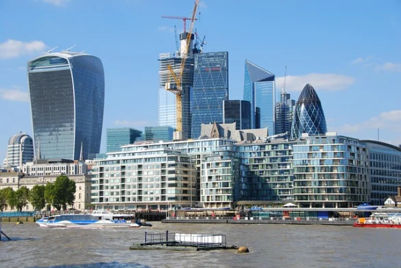 The Gherkin - El edificio en forma de huevo de Londres