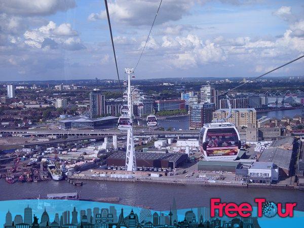 Un teleférico en Londres Un teleférico en Londres