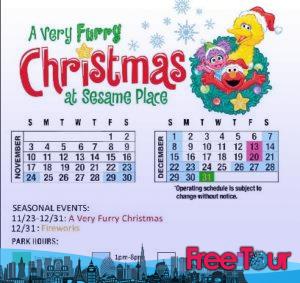 Una Navidad muy peluda en Sesame Place Theme Park