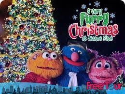 Una Navidad muy peluda en Sesame Place Theme Park