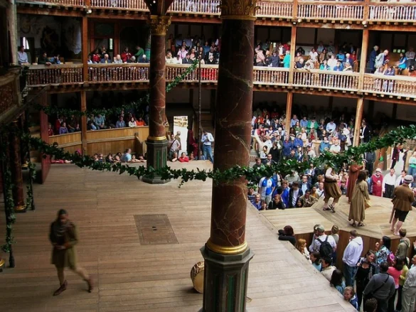 Visitando el Teatro Globo de Shakespeare