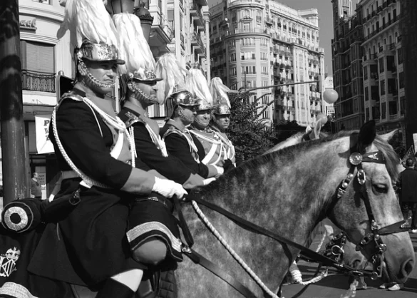 Visitar el desfile de los Guardias de Caballos